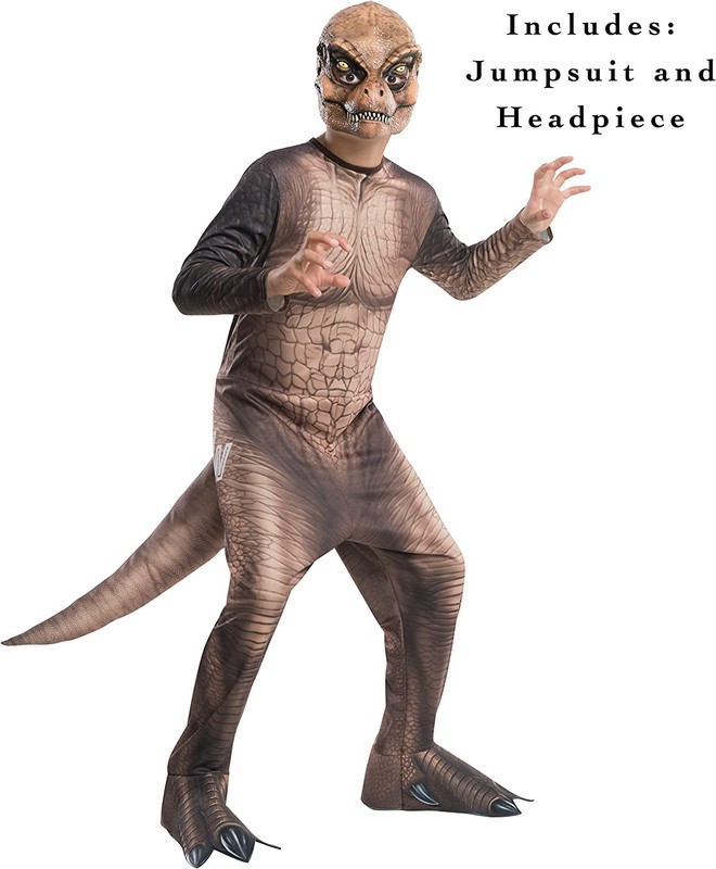 Jurassic World T-Rex Costume T: L (8-10 anni) — Juguetesland