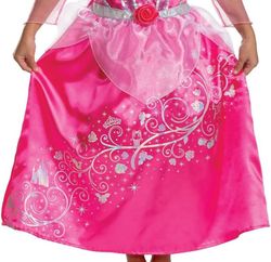 Costume classico Disney Aurora per il centenario, taglia 7-8 anni