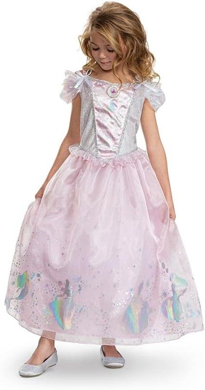 Disney Princess Multi Deluxe 100e anniversaire Costume Taille 5-6 ans
