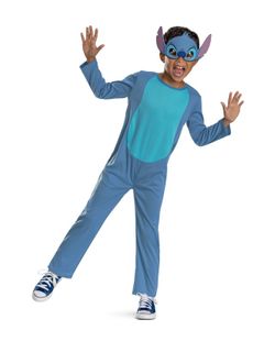 Disfraz Disney Stitch Unisex Basic Plus Talla 3-4 Años