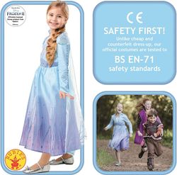 Disfraz Elsa Frozen 2 Deluxe T: L (7-8 Años)