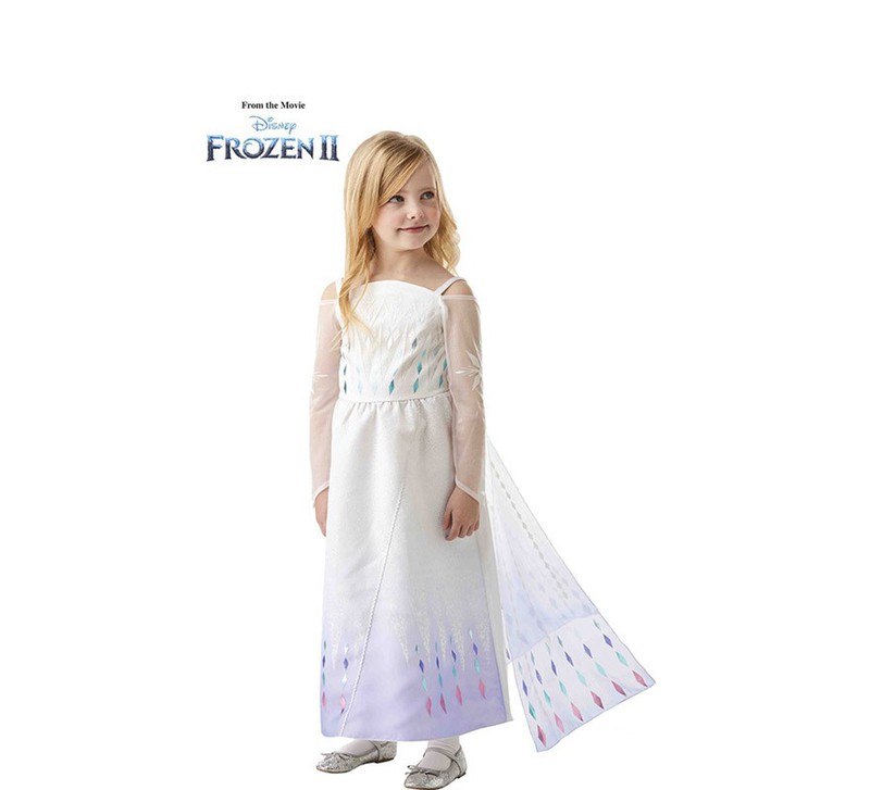 Costume Bambina Anna con Parrucca Frozen 2 T: M (da 5 a 6 Anni) —  Juguetesland