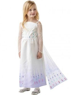 Disfraz Elsa - Frozen Deluxe T: L (7-8 Años/128 Cm)