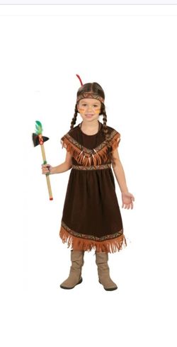Disfraz India Infantil - Talla: 4 a 6 Años