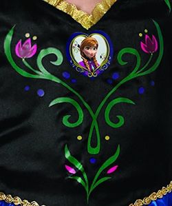 Costume per bambini Anna - Frozen Taglia: L (7-8 anni)