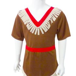 Fantasia Infantil Indiana - Tamanho: 5-7 anos