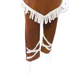 Fantasia Infantil Indiana - Tamanho: 5-7 anos