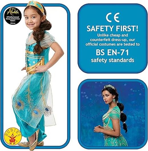 Детский костюм Жасмин Размер: L (7 - 8 лет) - Disney (Аладдин)