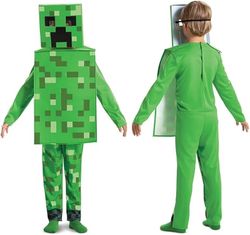 Карнавальный костюм Minecraft Creeper Размер: 7-8 лет