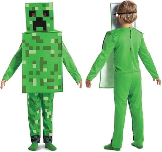 Карнавальный костюм Minecraft Creeper Размер: 7-8 лет