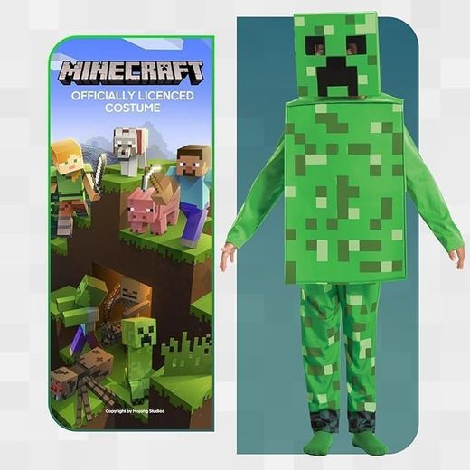 Карнавальный костюм Minecraft Creeper Размер: 7-8 лет
