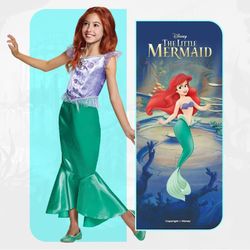 Fantasia clássica de menina Disney Ariel (7-8 anos)