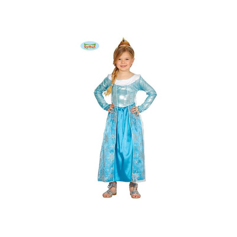 Disfraz Princesa Escarchada - 7/9 Años — Juguetesland