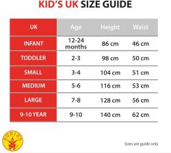 Costume classico da Stormtrooper di Star Wars, taglia: M (5-6 anni)