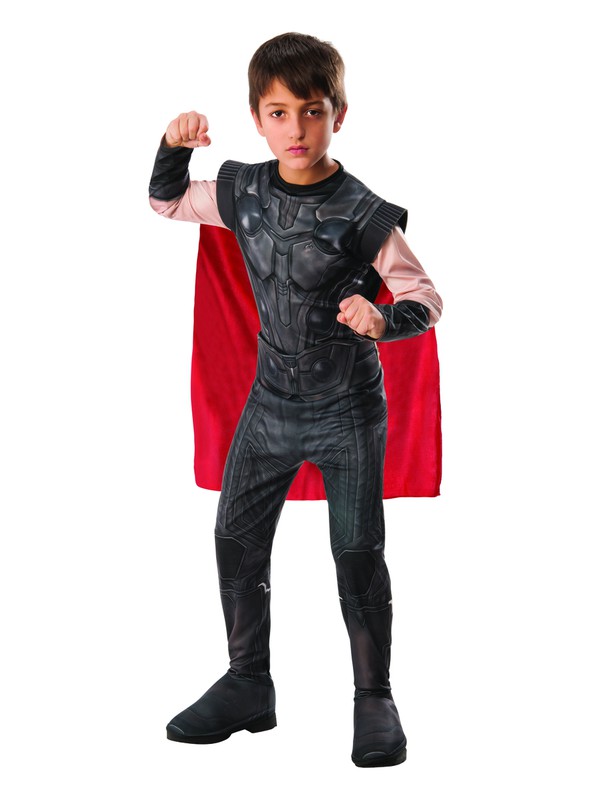 Rubie s superman black line deluxe costume per ragazzi, tuta con