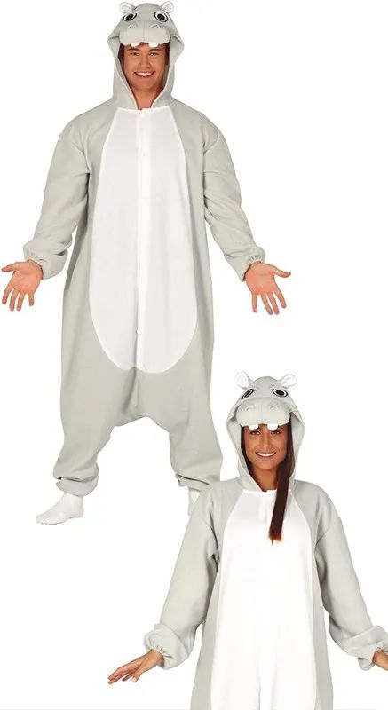 Disfraz Unisex Hipopótamo Talla: L