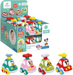 Disney Coche Press and Go Mickey and Friends