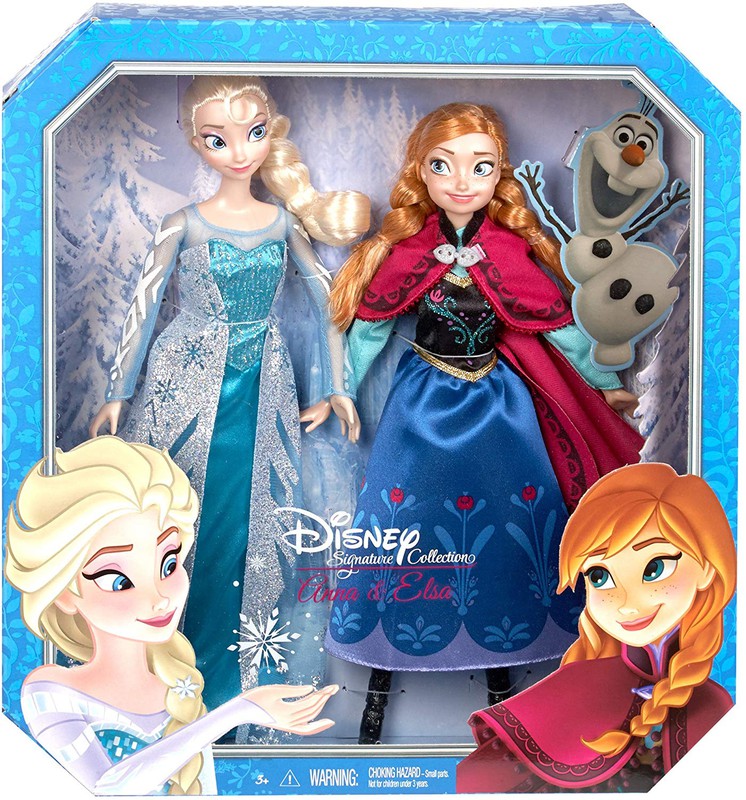 Disney Frozen - Bambola Anna ed Elsa