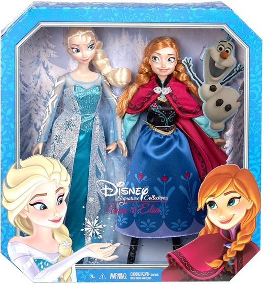 Disney Frozen - Muñeca Anna y Elsa