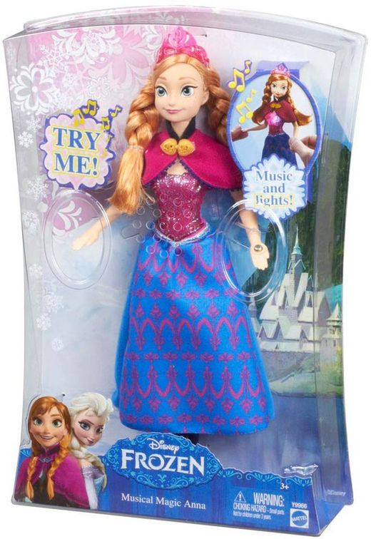 Disney Princesas Muñeca Frozen - Anna Musical