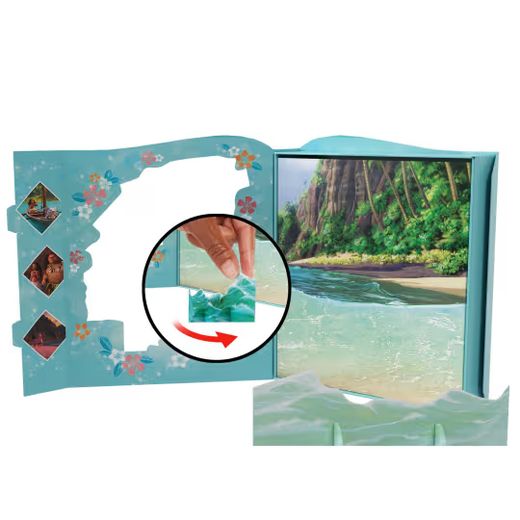 Disney Princess - Vaiana - Conjunto Inspirado En El Cuento Clásico - Seis Personajes - Mattel
