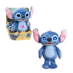 Boneco interativo Disney Stitch com várias expressões, 34,30 cm, com sons e efeitos.