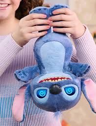 Boneco interativo Disney Stitch com várias expressões, 34,30 cm, com sons e efeitos.
