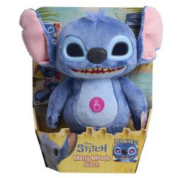 Disney Stitch Muñeco Interactivo Muchos Estados de Ánimo de 34,30 cm con Sonidos y Efectos