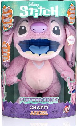 Disney Stitch Peluche FX Real - Chatty Angel