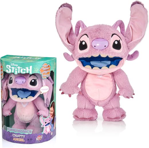 Disney Stitch Peluche FX Real - Chatty Angel