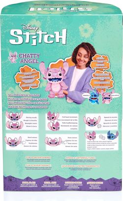 Disney Stitch Peluche FX Real - Chatty Angel