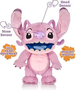 Disney Stitch Peluche FX Real - Chatty Angel