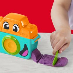 Ensemble de photos amusantes avec de la pâte à modeler Play-Doh