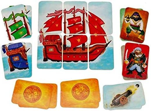 Djeco - Pirataka Карточные игры