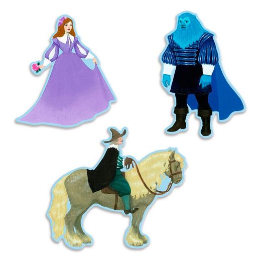 Djeco – Die Schöne und das Biest – Puzzle mit 100 Teilen