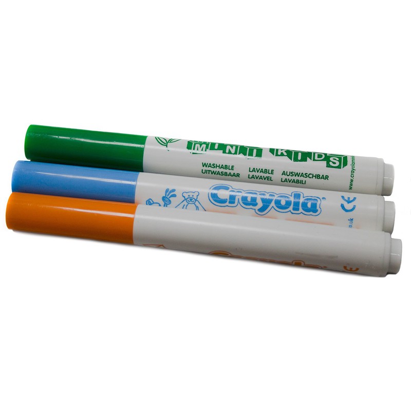 Köp Crayola, Uppsättning av markörer, Mini kids Mina första markörer 12  st