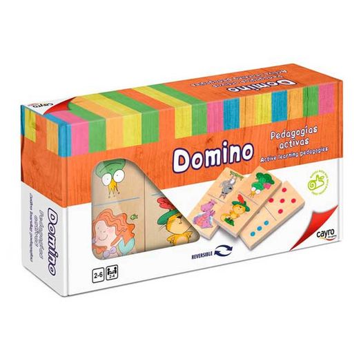Dominos en bois pour enfants