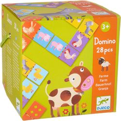 Domino - Reversible Granja - Djeco