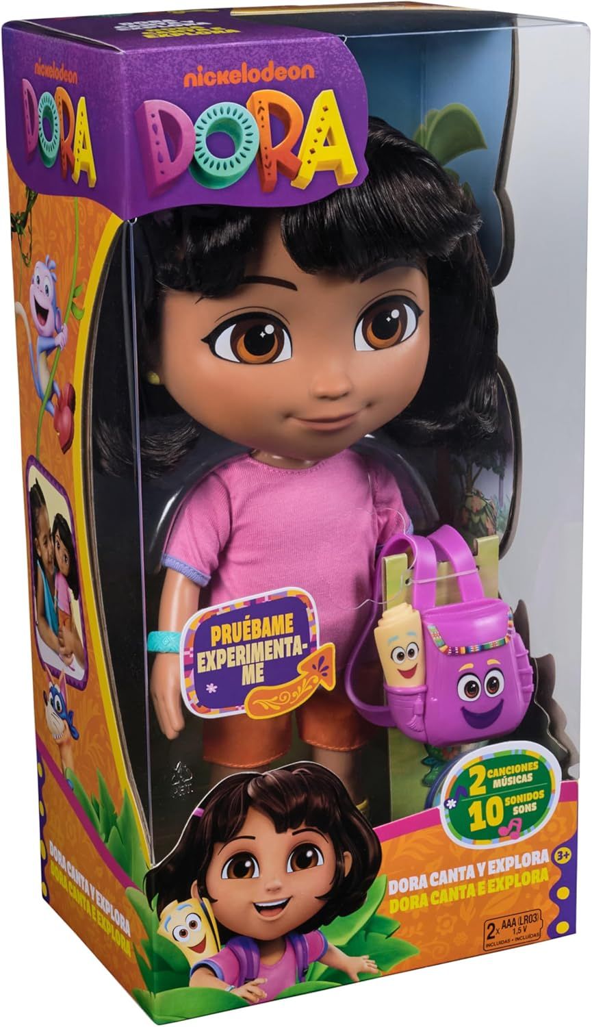 Dora Doll - Dora Sings and Explores 30 cm - Spin Master — Juguetesland