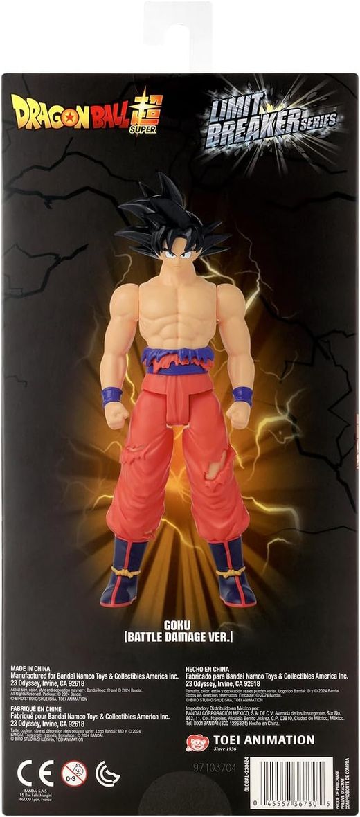 Dragon Ball - Super Limit Breaker Series - Figura Goku Battle Damage - Bandai