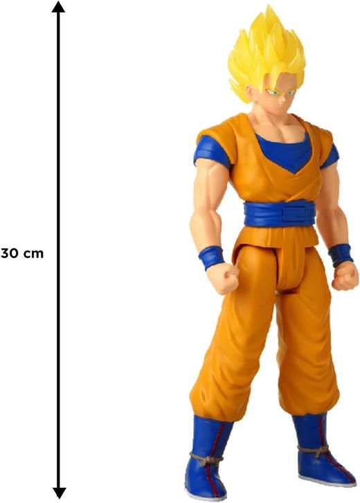 Dragon Ball - Super Limit Breaker - Serie Sparking - Figura di Goku Super Saiyan 2 - Luce e suono - Bandai