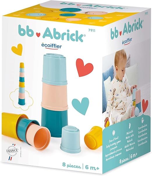 Ecoiffier Abrick Torre Encajable Colors One Size