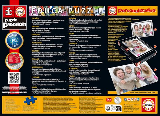Educa - Puzzle da 1000 pezzi Case danzanti Amsterdam