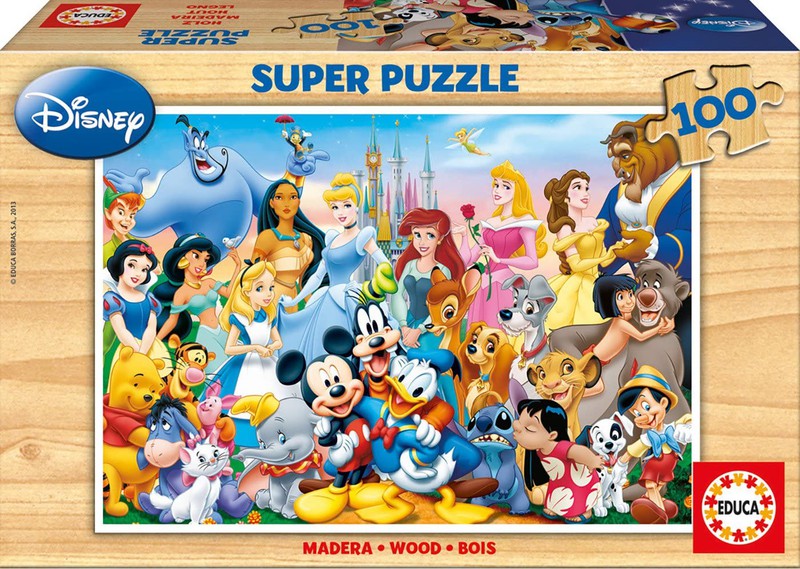 Educa Borras - 2 Puzzles Mickey Mouse 48 peças, Mickey Mouse