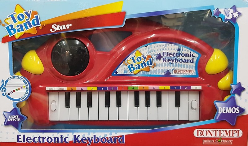 Teclado infantil com microfone Bontempi