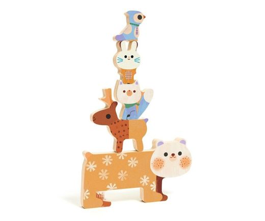 Игрушка-стеллаж Woody Stack - Djeco