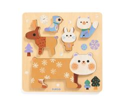 Игрушка-стеллаж Woody Stack - Djeco