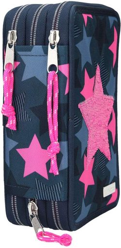 3-Fach-Koffer gefüllt mit Sequin Star - Top Model