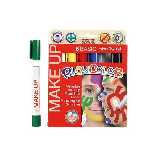 Kit de maquillage basique 6 couleurs - Playcolor