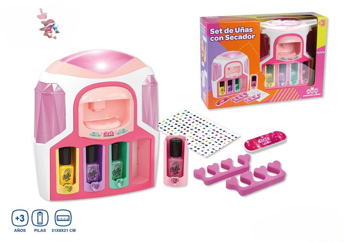 Estudio De Uñas - Con Maquina Para Decorar